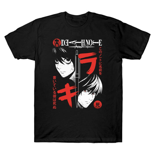 L and Kira Death Note T-Shirt