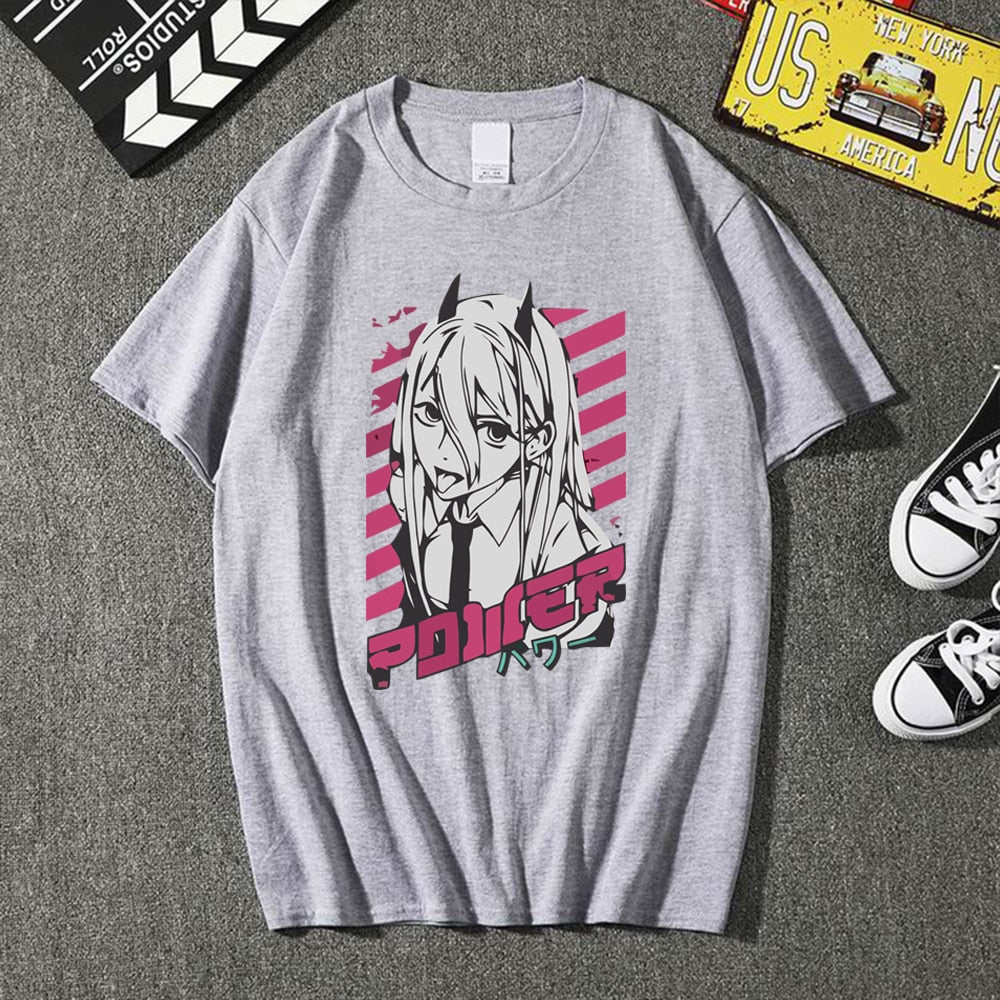 Powers Playful Pout Chainsaw Man Shirt