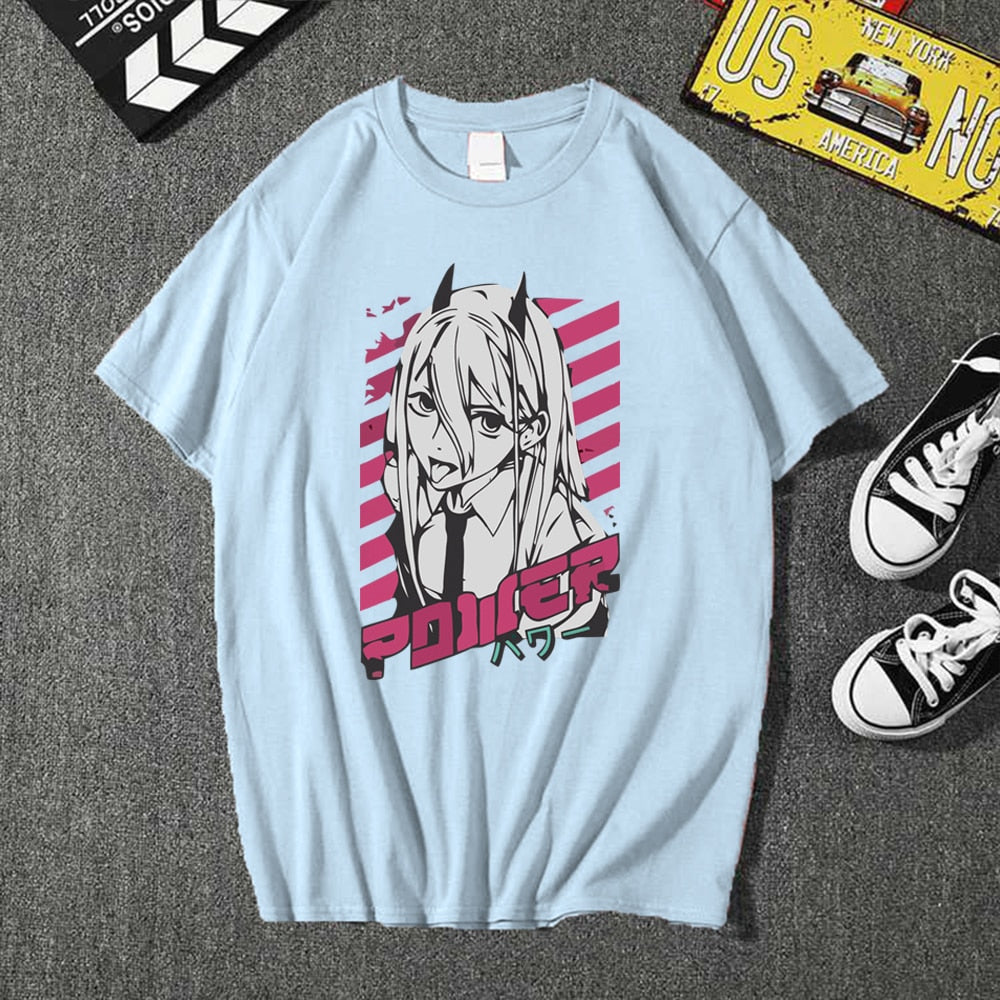 Powers Playful Pout Chainsaw Man Shirt