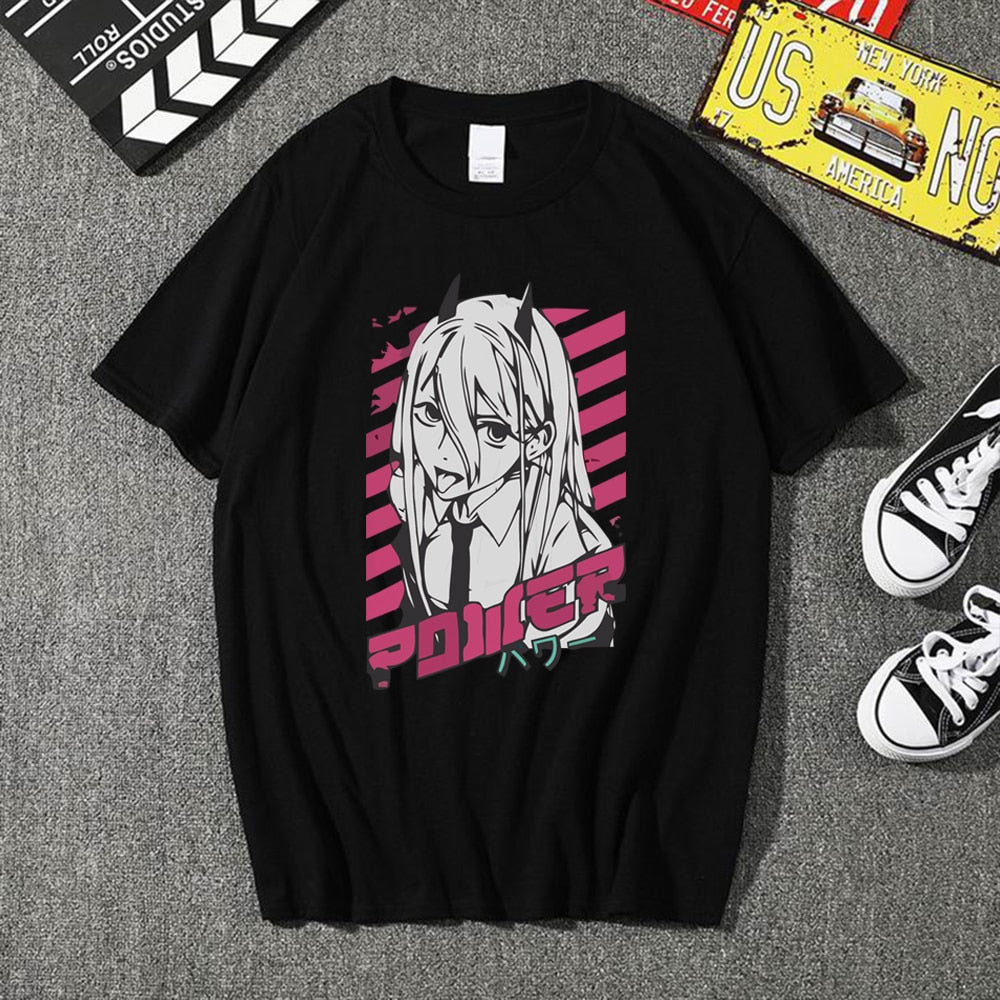 Powers Playful Pout Chainsaw Man Shirt