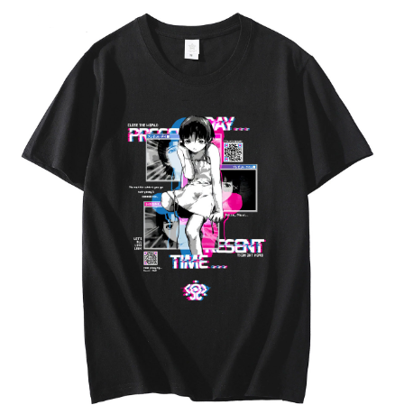 Serial Experiments Lain Present Day Present Time T-Shirt