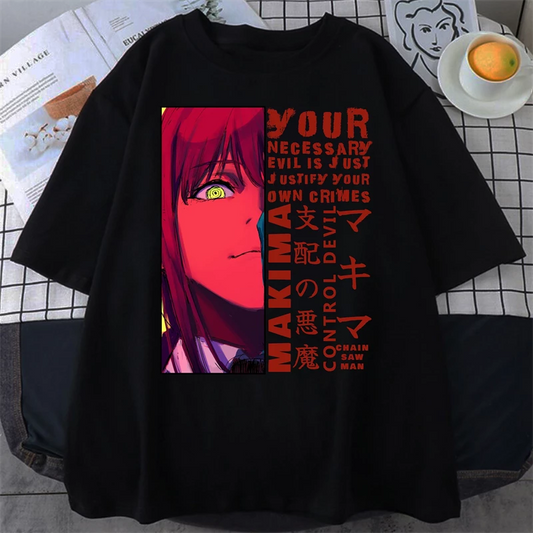 Makima Necessary Evil T-Shirt